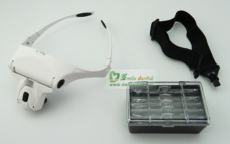 dental loups with LED head light